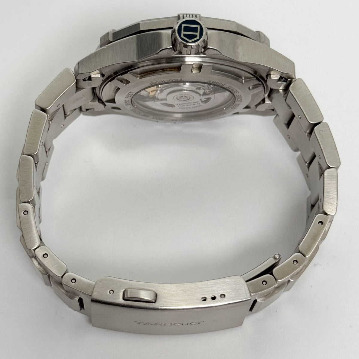 Tag Heuer Aquaracer 500m Calibre 5 43mm Blue Dial Watch Ref: WAJ2112