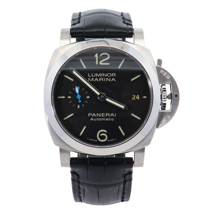 Panerai Luminor 40mm Black Dial Watch Ref# PAM01372 - Happy Jewelers Fine Jewelry Lifetime Warranty