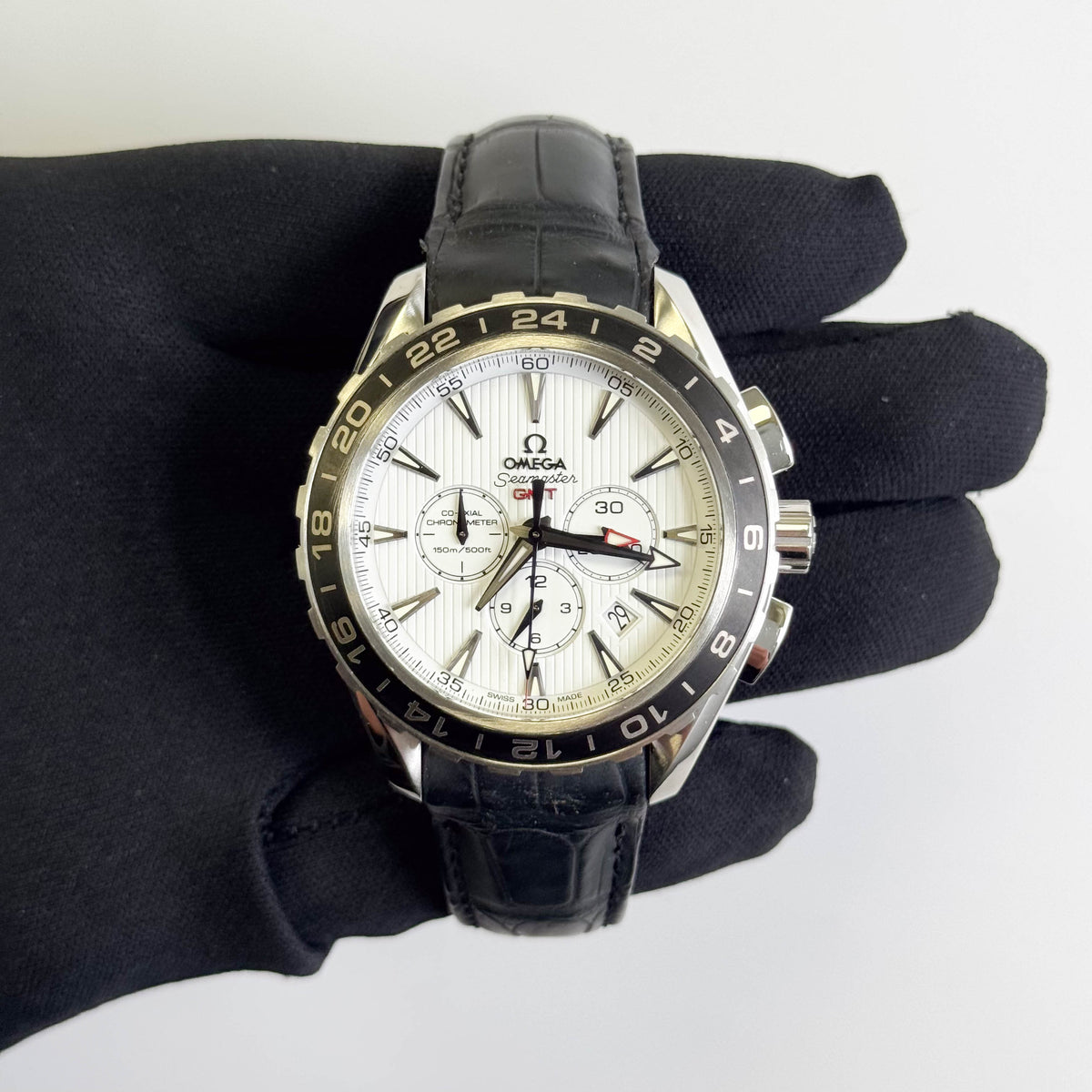 Omega Seamaster Aqua Terra 44mm White Dial Watch Ref# 231.13.44.52.04.001