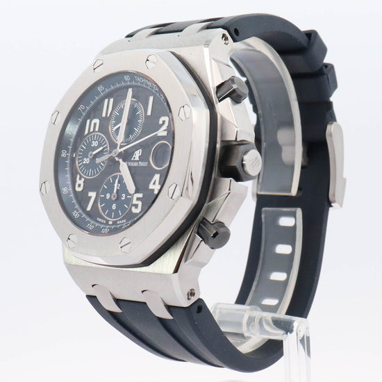 Load image into Gallery viewer, Audemars Piguet Royal Oak Offshore 42mm Blue Chronograph Dial Watch Reference#: 26470ST.OO.A028CR.01 - Happy Jewelers Fine Jewelry Lifetime Warranty
