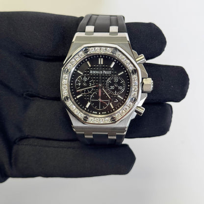 Audemars Piguet Royal Oak 37mm Black Dial Watch Ref# 26231ST.ZZ.D002CA.01