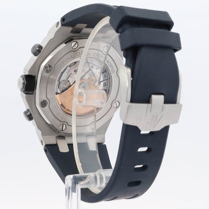 Audemars Piguet Royal Oak Offshore 42mm Blue Chronograph Dial Watch Reference#: 26470ST.OO.A028CR.01 - Happy Jewelers Fine Jewelry Lifetime Warranty