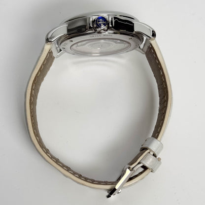 Ulysse Nardin GMT Big Date Dual Time 37mm Silver Diamond Dial Watch Ref# 243-22/391