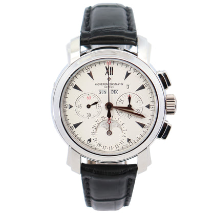 Vacheron Constantin Malte 39mm White Dial Watch Ref# 47112/000P - Happy Jewelers Fine Jewelry Lifetime Warranty