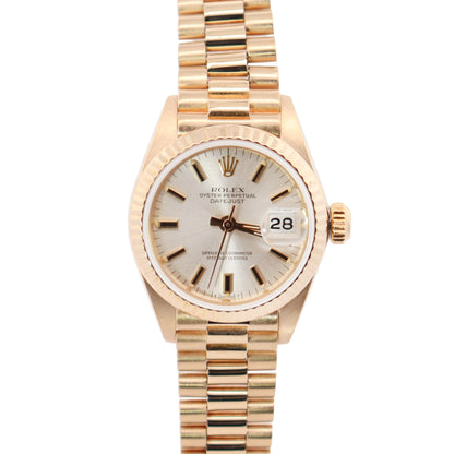 Rolex Datejust 26mm Silver Dial Watch Ref# 6917 - Happy Jewelers Fine Jewelry Lifetime Warranty