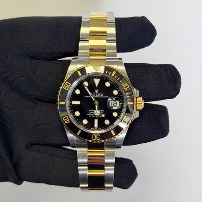 Rolex Submariner 41mm Black Dial Watch Ref# 126613LN - Happy Jewelers Fine Jewelry Lifetime Warranty