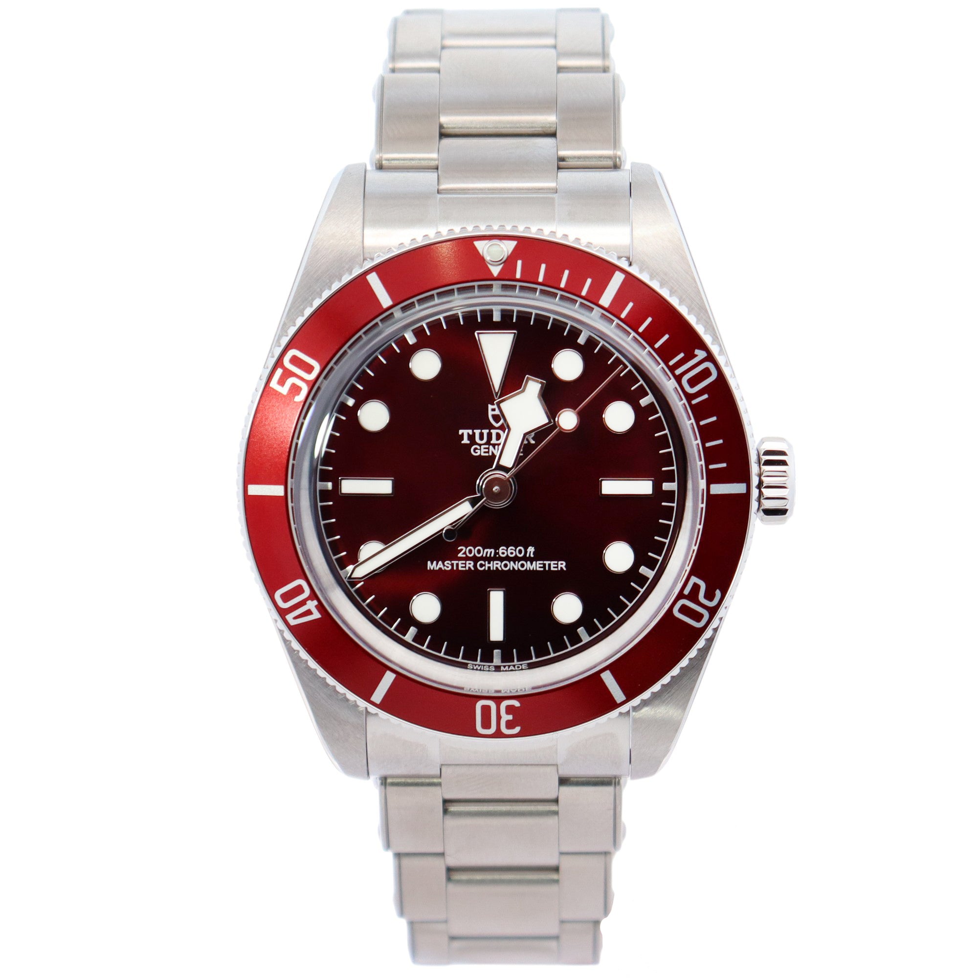 Tudor Black Bay 39mm Red Dial Watch Ref# 7939A1A0RU - Happy Jewelers Fine Jewelry Lifetime Warranty
