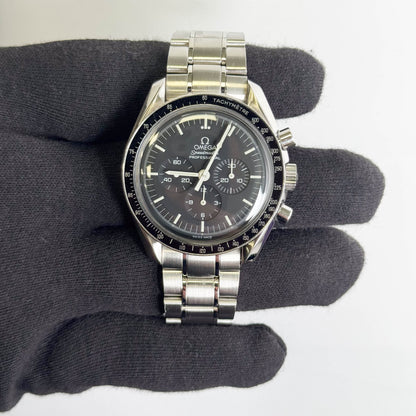 Omega Speedmaster Moon 41mm Black Dial Watch Ref# 3572.50