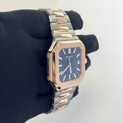 Patek Philippe Cubitis 45mm Blue Dial Watch Ref# 5821/1AR-001 - Happy Jewelers Fine Jewelry Lifetime Warranty