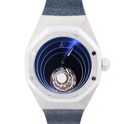 Audemars Piguet Royal Oak 38.5mm Blue Dial Watch Ref# 26630BC.GG.D326CR.01 - Happy Jewelers Fine Jewelry Lifetime Warranty