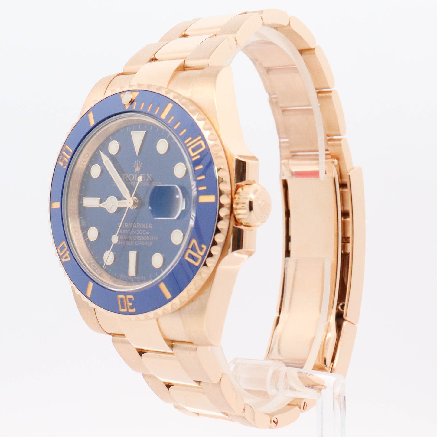 Load image into Gallery viewer, Rolex Submariner Yellow Gold 40mm Blue Dot Dial Watch Reference#: 116618LB - Happy Jewelers Fine Jewelry Lifetime Warranty

