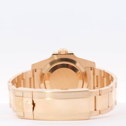 Rolex Submariner Yellow Gold 40mm Blue Dot Dial Watch Reference#: 116618LB - Happy Jewelers Fine Jewelry Lifetime Warranty