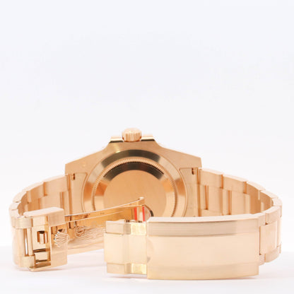 Rolex Submariner Yellow Gold 40mm Blue Dot Dial Watch Reference#: 116618LB - Happy Jewelers Fine Jewelry Lifetime Warranty