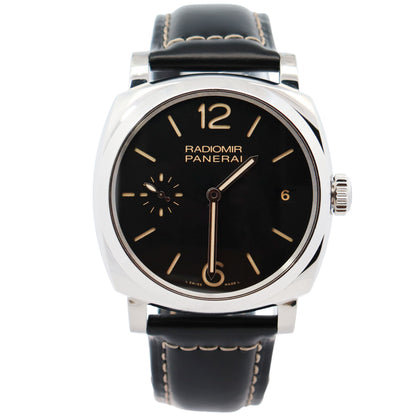 Panerai Radiomir 47mm Black Dial Watch Ref# PAM00514 - Happy Jewelers Fine Jewelry Lifetime Warranty