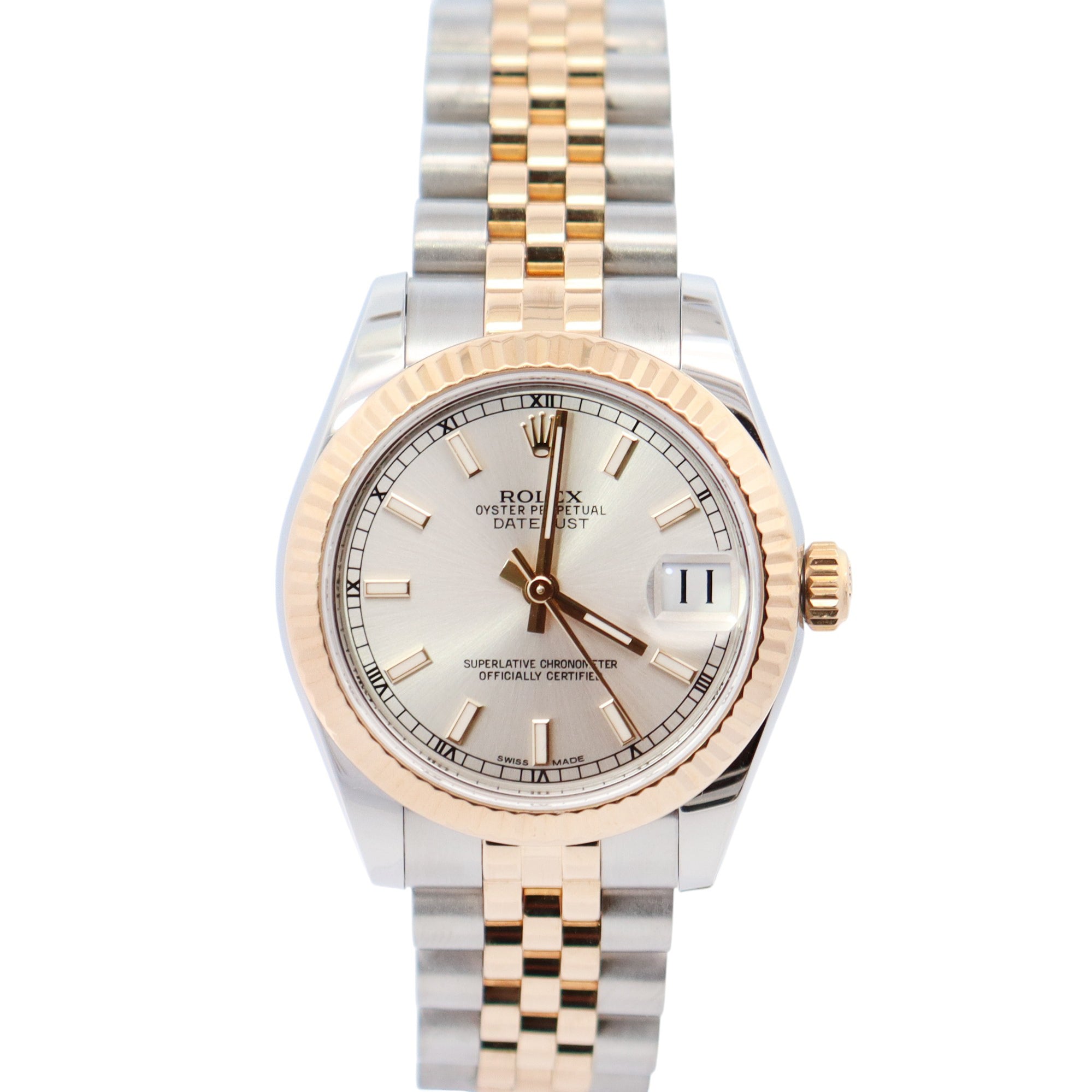 Rolex Datejust 31mm Silver Dial Watch Ref# 178273 - Happy Jewelers Fine Jewelry Lifetime Warranty