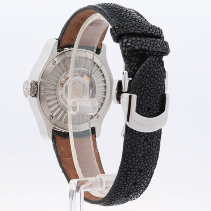 Carrera y Carrera Pearl Peacock Avalon Stainless Steel 41mm MOP Pave Diamond Dial Watch - Happy Jewelers Fine Jewelry Lifetime Warranty