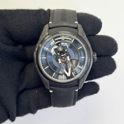 Ulysse Nardin Freak X 43mm Blue Dial Watch Ref# 2303-270LE-3A-YOSH - Happy Jewelers Fine Jewelry Lifetime Warranty