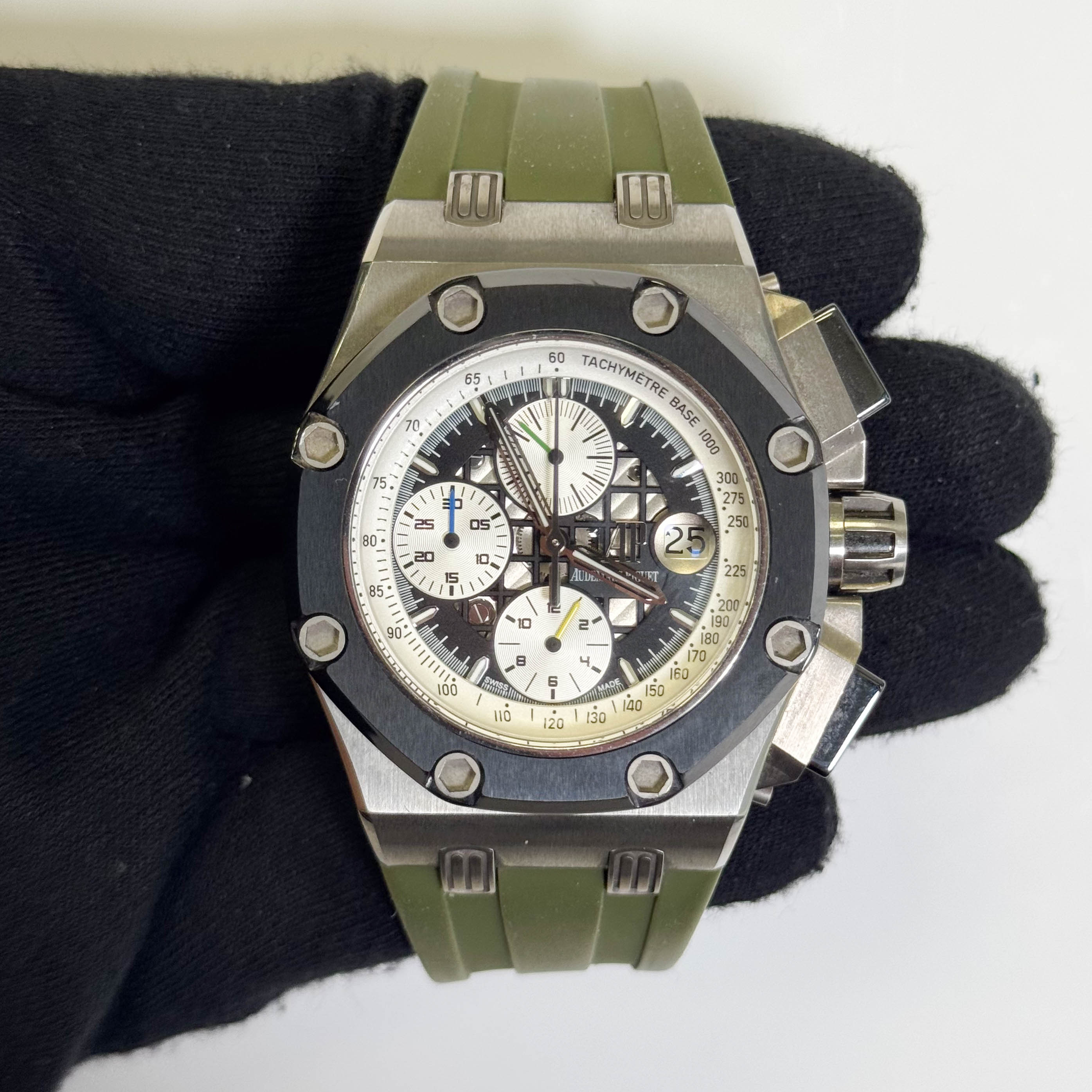 Audemars Piguet Royal Oak 44mm Openwork Dial Watch Ref# 26078IO.OO.D001VS.01 - Happy Jewelers Fine Jewelry Lifetime Warranty