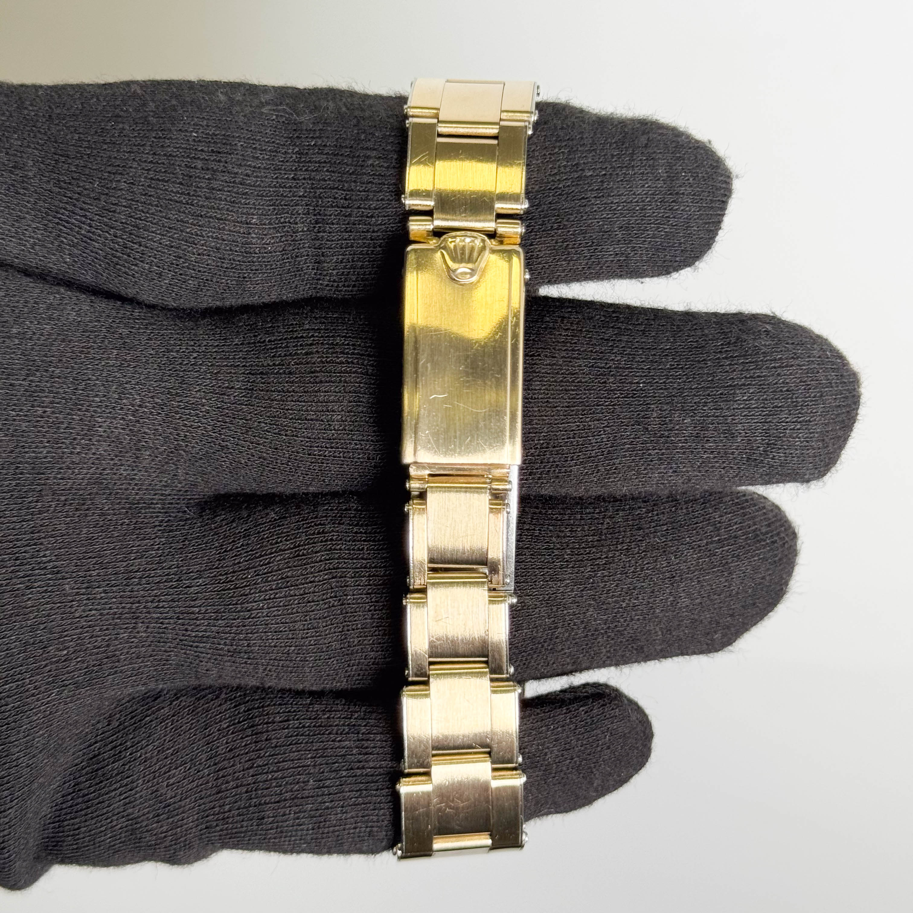 Rolex Oyster Perpetual Date 34mm Champagne Dial Watch Ref# 1550