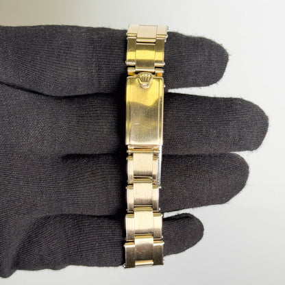 Rolex Oyster Perpetual Date 34mm Champagne Dial Watch Ref# 1550