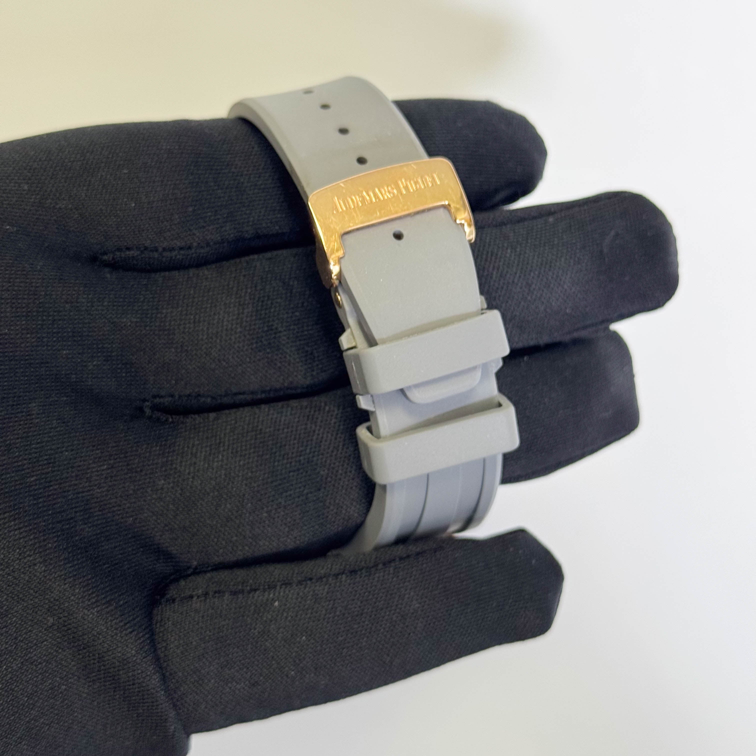 Audemars Piguet Royal Oak 37mm White Dial Watch Ref# 26231OR.ZZ.D003CA.01