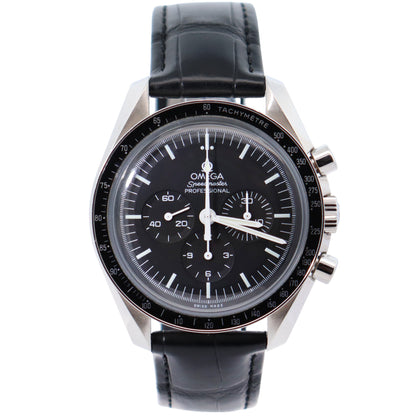 Omega Speedmaster 42mm Black Dial Watch Ref# 311.30.42.30.01.005 - Happy Jewelers Fine Jewelry Lifetime Warranty