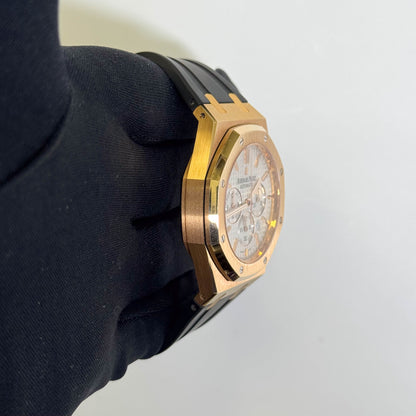 Audemars Piguet Royal Oak 41mm White Dial Watch Ref# 26320OR.OO.D088CR.01