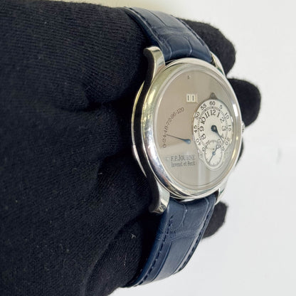 F.P. Journe Reserve 38mm Gray Dial Watch - Happy Jewelers Fine Jewelry Lifetime Warranty