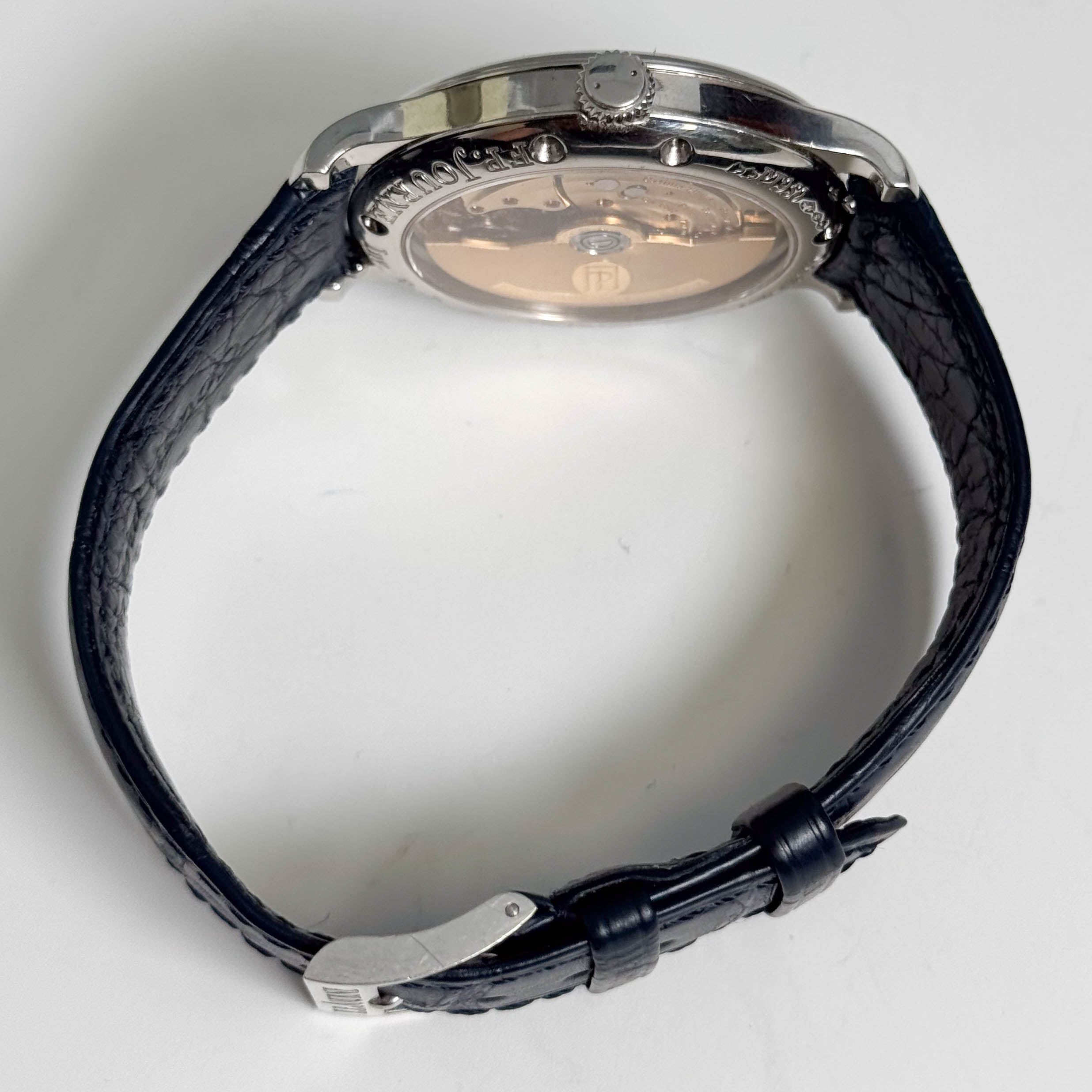 F.P. Journe Reserve 38mm Gray Dial Watch - Happy Jewelers Fine Jewelry Lifetime Warranty