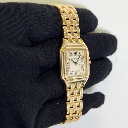 Cartier Panthere 29 x 37mm Ivory Dial Watch Ref# W25014B9 - Happy Jewelers Fine Jewelry Lifetime Warranty