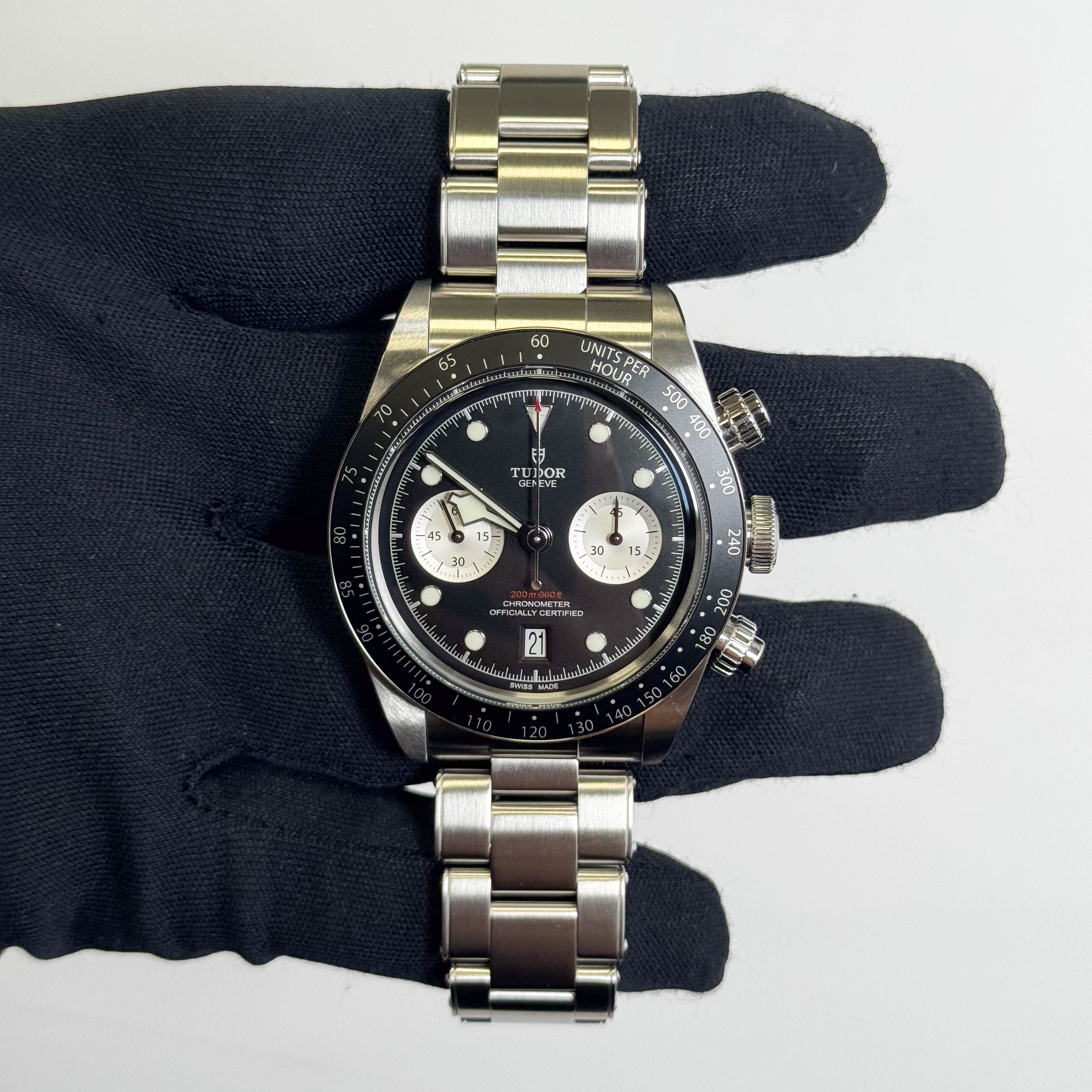 Tudor Black Bay 41mm Black Dial Watch Ref# 79360N