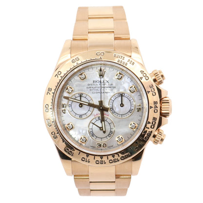 Rolex Daytona 40mm MOP Dial Watch Ref# 116508 - Happy Jewelers Fine Jewelry Lifetime Warranty
