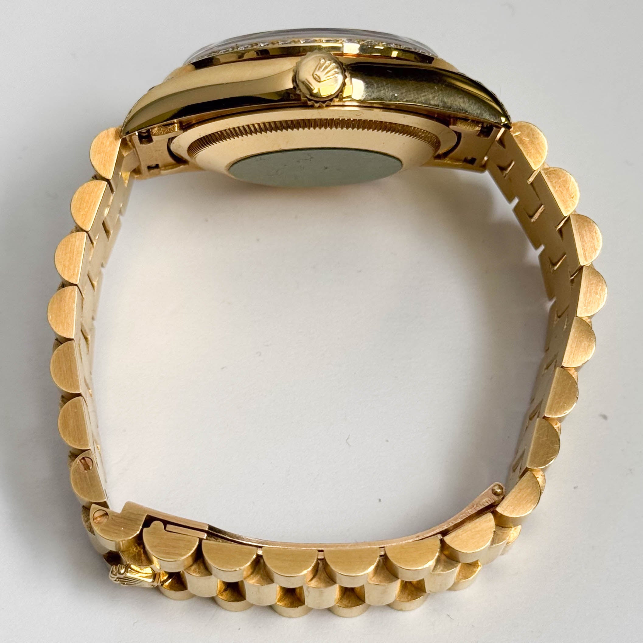 Rolex Day-Date 36mm Diamond Dial Watch Reference# 18388