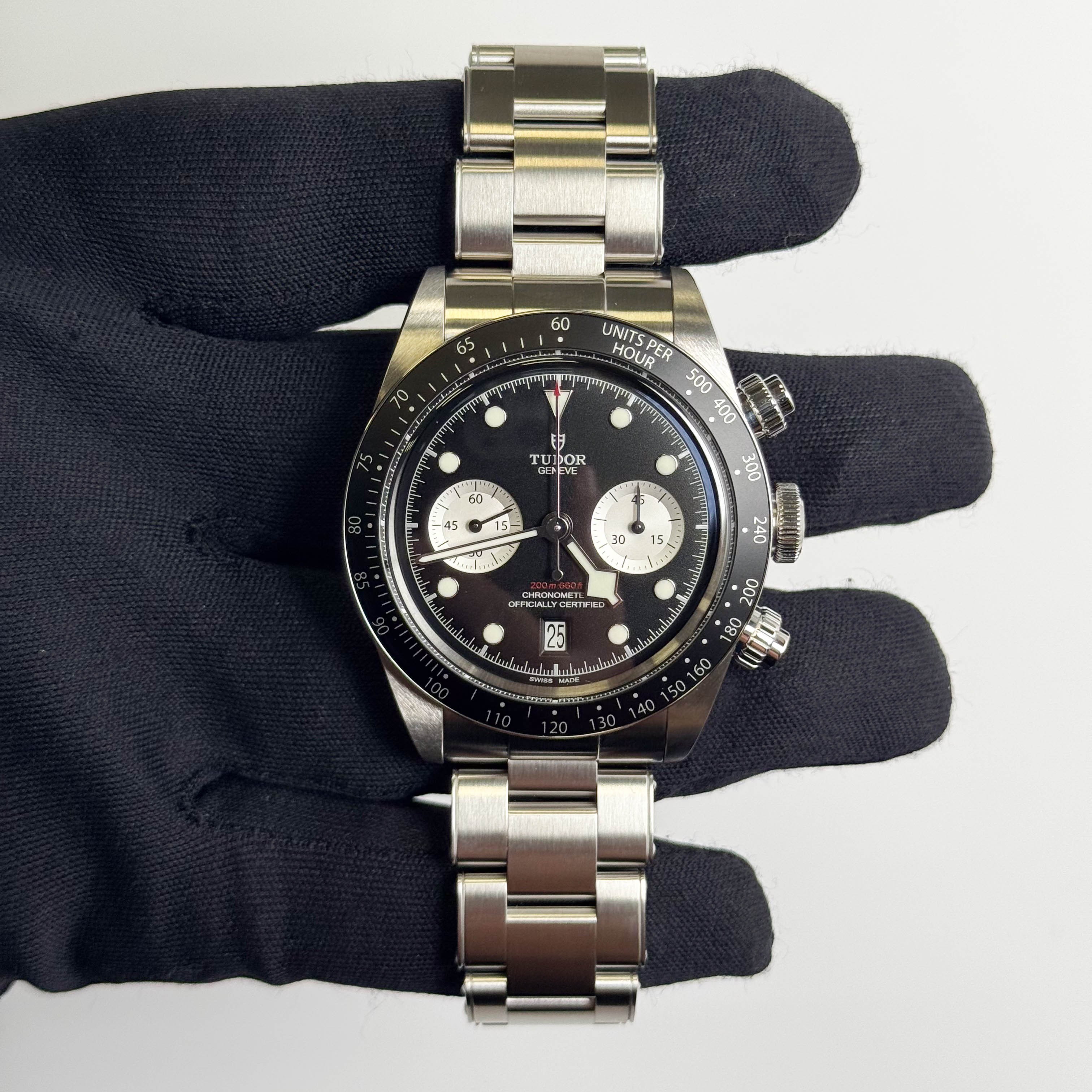 Tudor Black Bay 41mm Black Dial Watch Ref# 79360N - Happy Jewelers Fine Jewelry Lifetime Warranty