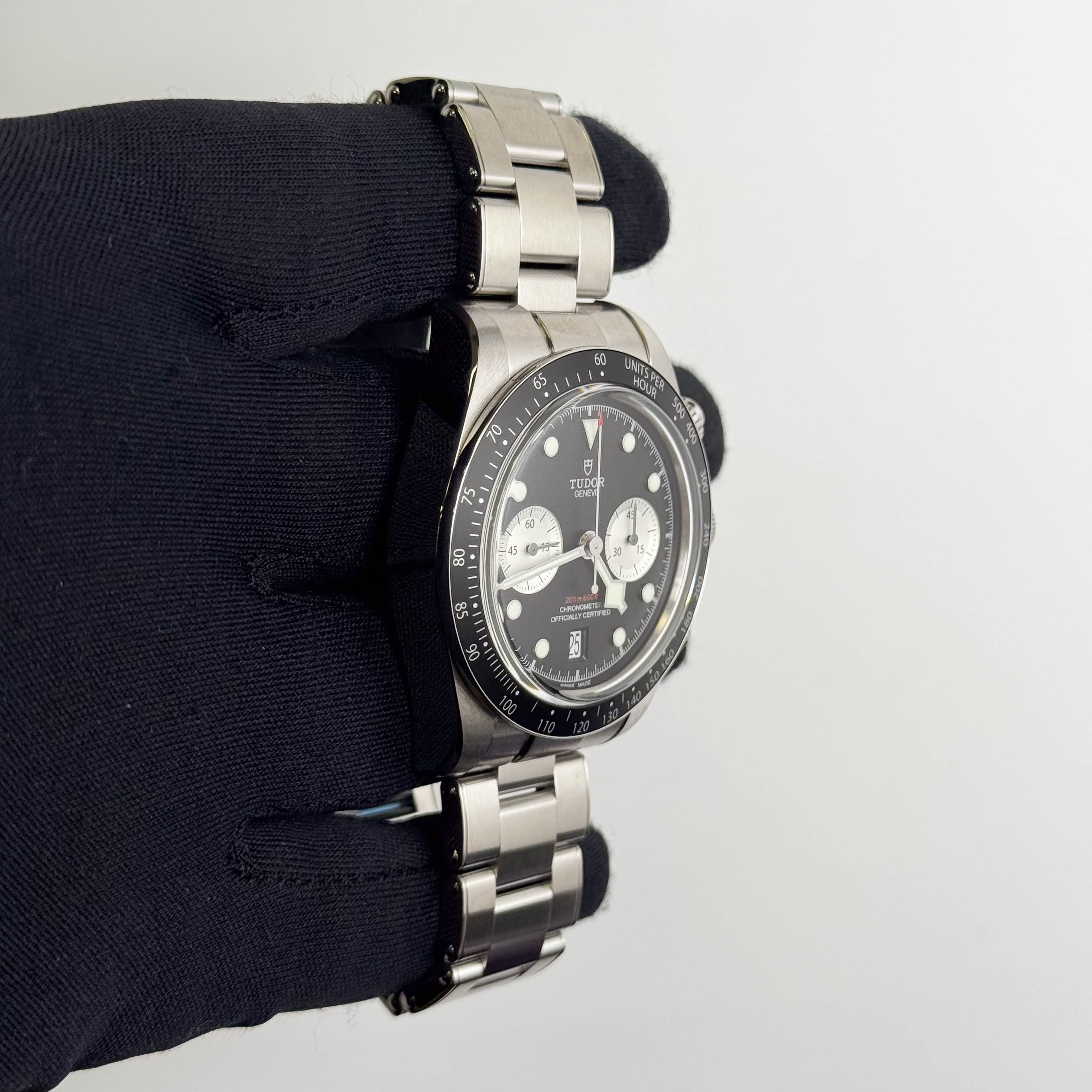 Tudor Black Bay 41mm Black Dial Watch Ref# 79360N - Happy Jewelers Fine Jewelry Lifetime Warranty