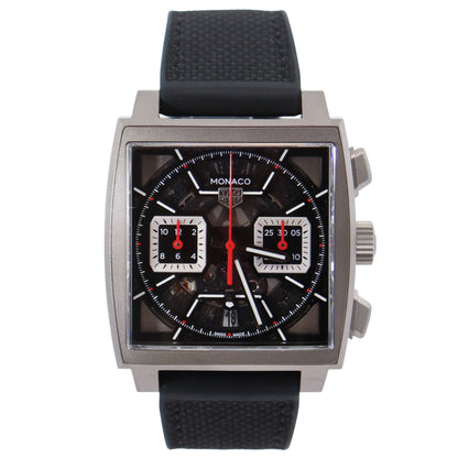 Tag Heuer Monaco 39mm Openwork Dial Watch Ref# CBL2183 - Happy Jewelers Fine Jewelry Lifetime Warranty