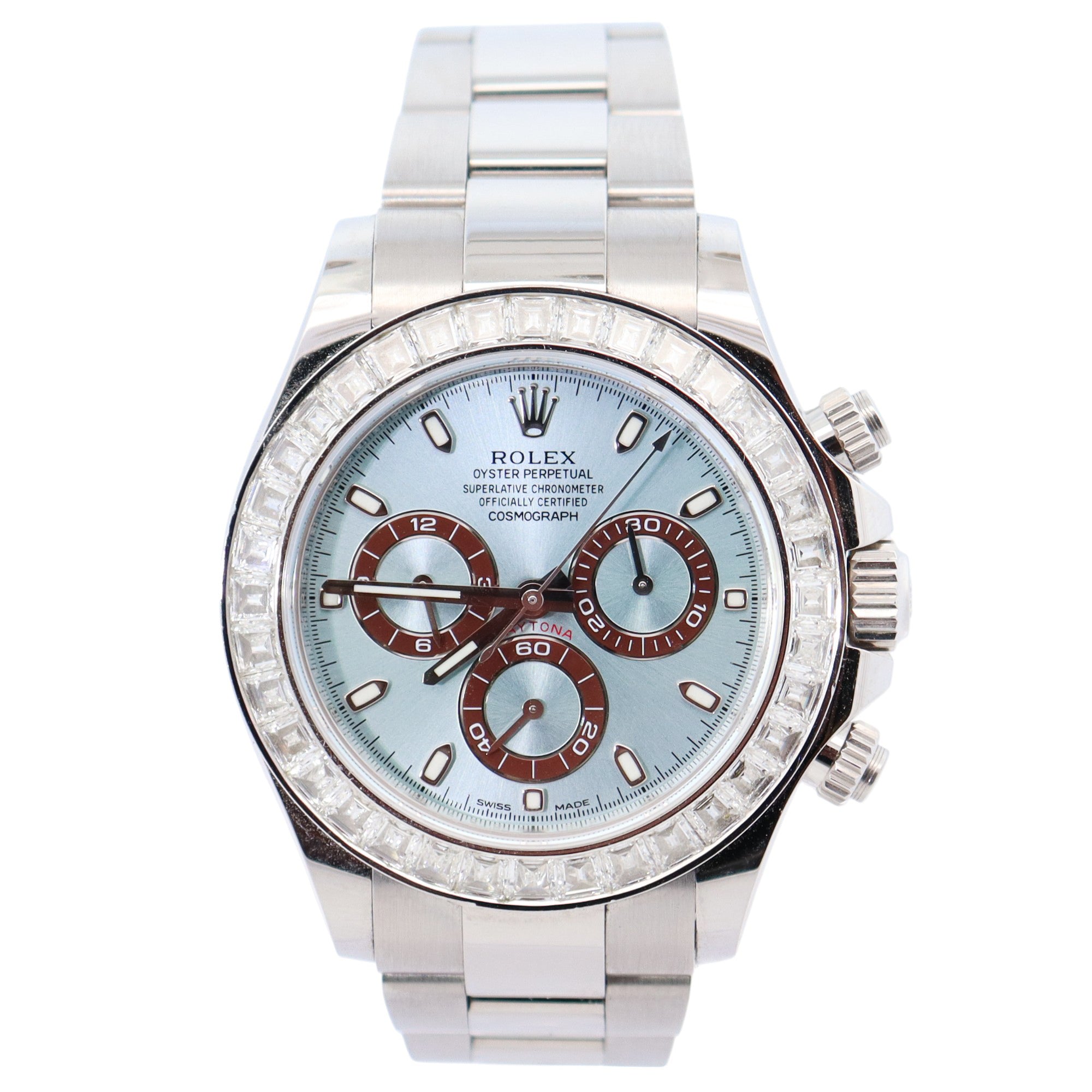 Rolex Daytona 40mm Blue Dial Watch Ref# 116576TBR - Happy Jewelers Fine Jewelry Lifetime Warranty