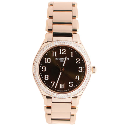 Patek Philippe Twenty-4 36mm Brown Dial Watch Ref# 7300/1200R-001 - Happy Jewelers Fine Jewelry Lifetime Warranty