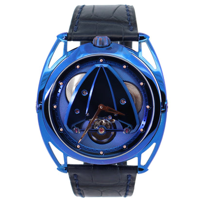 De Bethune DB28 43mm Blue Dial Watch Ref# DB22TS1 - Happy Jewelers Fine Jewelry Lifetime Warranty