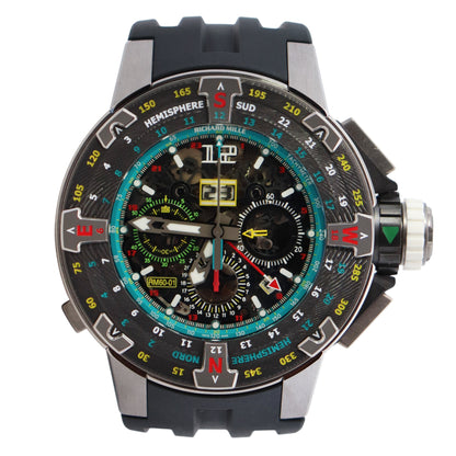 Richard Mille RM60-01 49mm Openwork Dial Watch Ref# RM60 - Happy Jewelers Fine Jewelry Lifetime Warranty