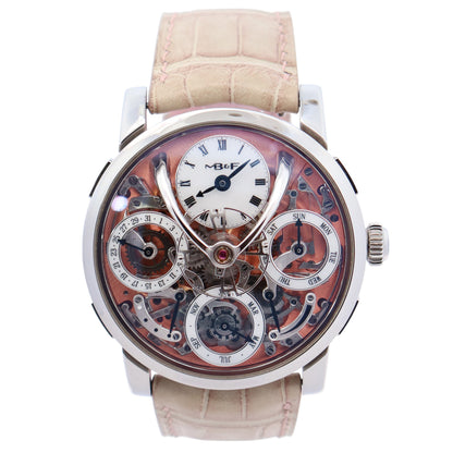 MB&F Legacy 44mm Openwork Dial Watch Ref# 03.SL.S - Happy Jewelers Fine Jewelry Lifetime Warranty