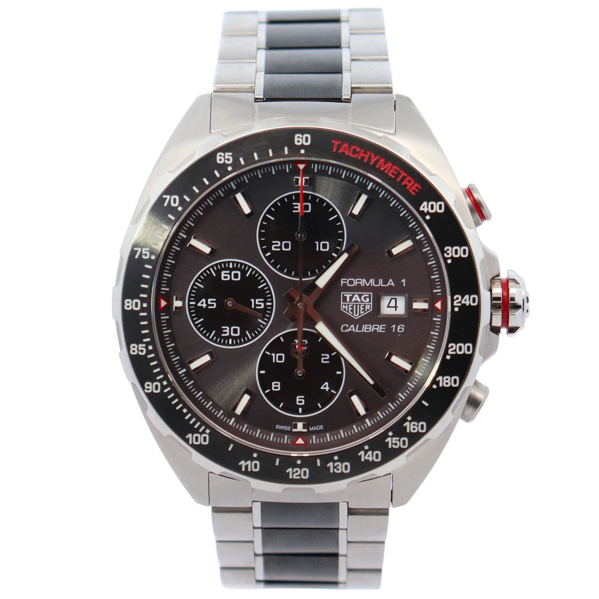 Tag Heuer Formula 1 44mm Grey Dial Watch Ref# CAZ2012 - Happy Jewelers Fine Jewelry Lifetime Warranty