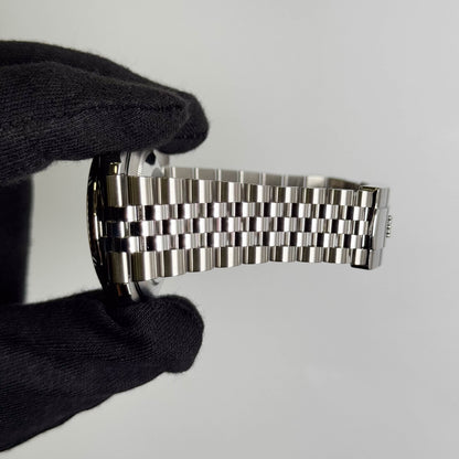 Rolex Datejust 41mm Rhodium Dial Watch Ref# 126334