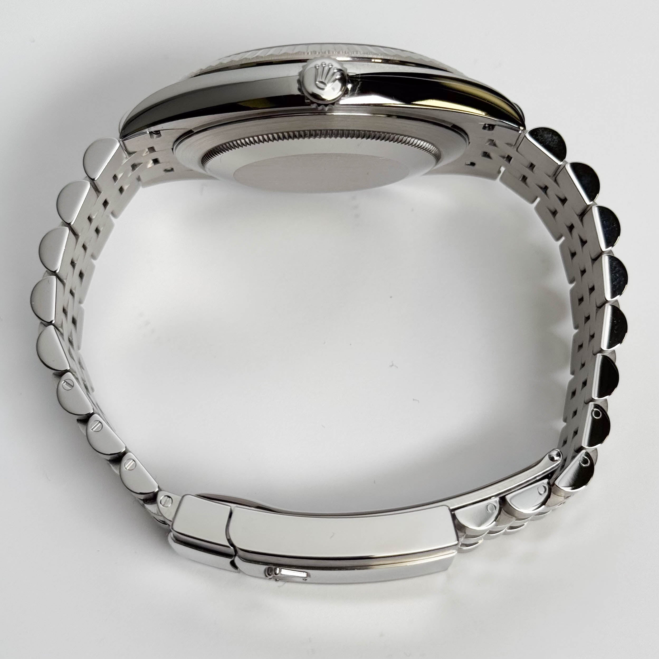 Rolex Datejust 41mm Rhodium Dial Watch Ref# 126334