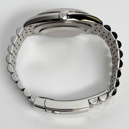 Rolex Datejust 41mm Rhodium Dial Watch Ref# 126334