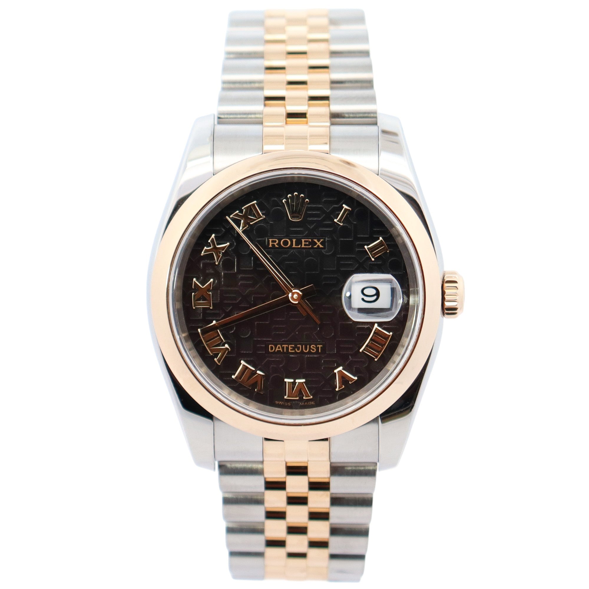 Rolex Datejust 36mm Black Dial Watch Ref# 116203 - Happy Jewelers Fine Jewelry Lifetime Warranty