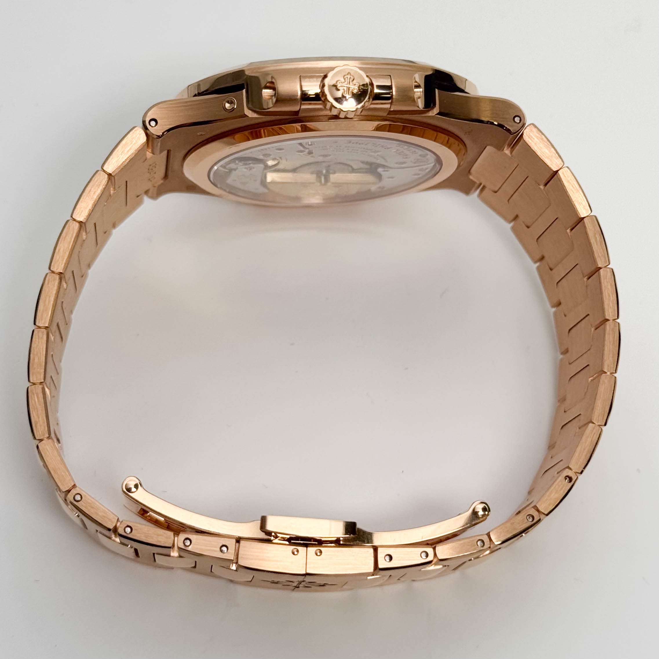 Patek Philippe Nautilus 40mm Brown Stick Dial Watch Ref#  5712/1R-001 - Happy Jewelers Fine Jewelry Lifetime Warranty