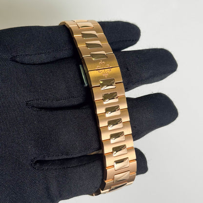 Patek Philippe Nautilus 40.5mm Blue Stick Dial Watch Ref# 5990/1R-001 - Happy Jewelers Fine Jewelry Lifetime Warranty