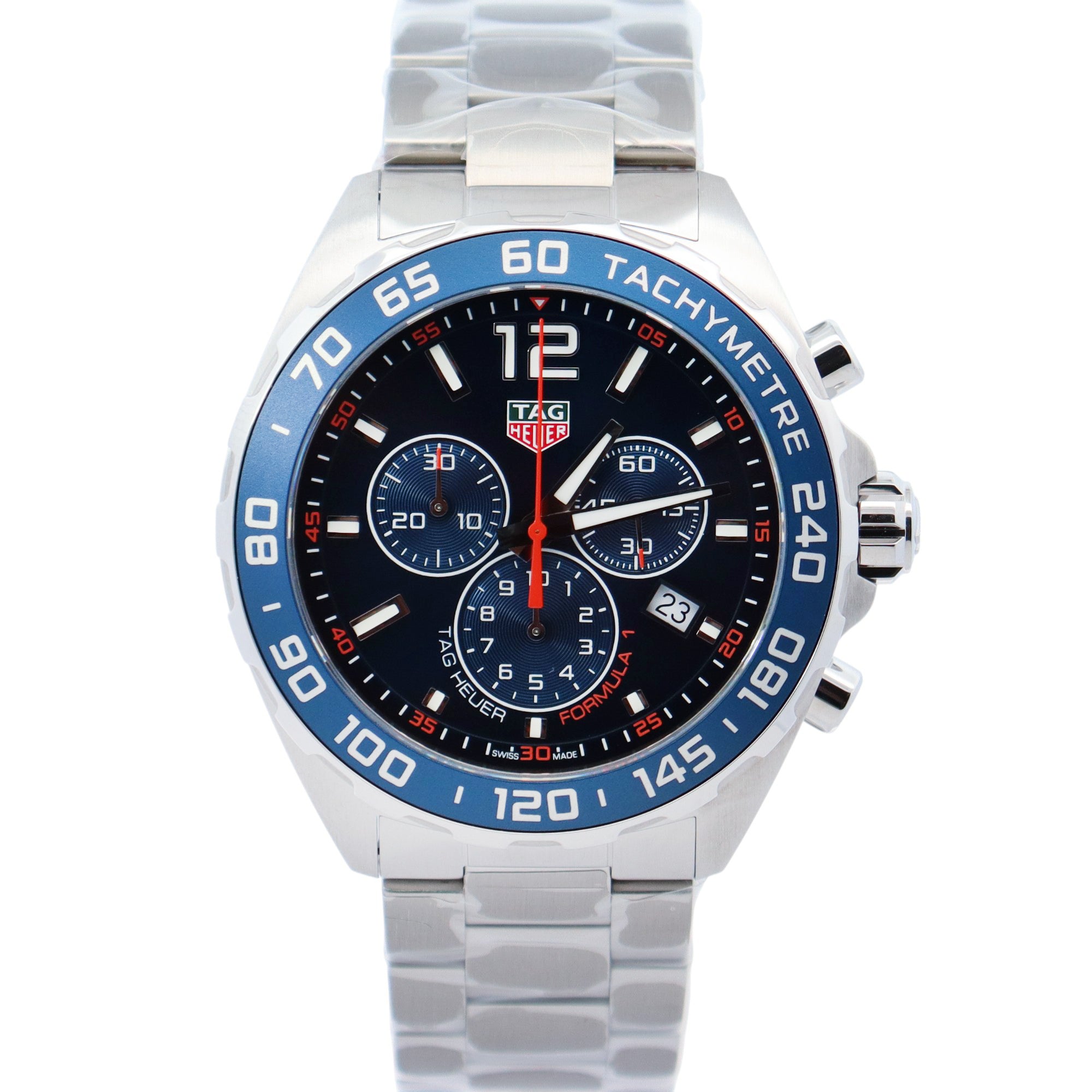 Tag Heuer Formula 1 43mm Blue Dial Watch Ref# CAZ1014 - Happy Jewelers Fine Jewelry Lifetime Warranty