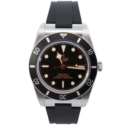 Tudor Black Bay 37mm Black Dial Watch Ref# 79000N - Happy Jewelers Fine Jewelry Lifetime Warranty